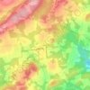 Топографическая карта Fairmount, высота, рельеф