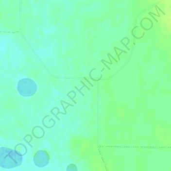 Топографическая карта Coonabidgee, высота, рельеф