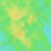 Топографическая карта Валдайская возвышенность, высота, рельеф
