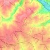 Топографическая карта Penn Valley, высота, рельеф