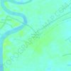 Топографическая карта Pematang Panjang, высота, рельеф