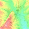 Топографическая карта Waco, высота, рельеф