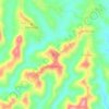 Топографическая карта Wati, высота, рельеф