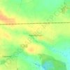Топографическая карта Новая Выгода, высота, рельеф
