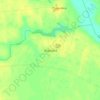 Топографическая карта Жоравка, высота, рельеф