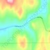 Топографическая карта Wauconda, высота, рельеф