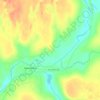 Топографическая карта Михайловская, высота, рельеф