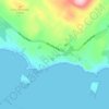 Топографическая карта Ardfin, высота, рельеф