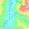 Топографическая карта 90К-005, высота, рельеф