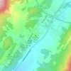 Топографическая карта Trimble Knob, высота, рельеф