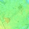 Топографическая карта Zemst-Bos, высота, рельеф