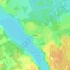 Топографическая карта Силино, высота, рельеф