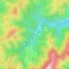 Топографическая карта Aritzakun, высота, рельеф