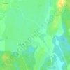 Топографическая карта Комарово, высота, рельеф