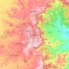 Топографическая карта Тувумба, высота, рельеф