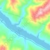 Топографическая карта Крутая речка, высота, рельеф