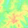 Топографическая карта Somerville, высота, рельеф