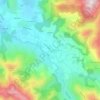 Топографическая карта Bastida, высота, рельеф