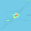 Топографическая карта Karimata Island, высота, рельеф
