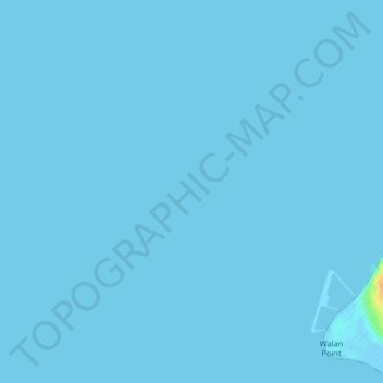 Топографическая карта Port Townsend, высота, рельеф