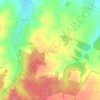 Топографическая карта Возвышенный вид на местность (ок. 240м.), высота, рельеф