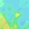 Топографическая карта Кишкойла, высота, рельеф