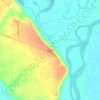 Топографическая карта Toolesboro, высота, рельеф