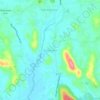 Топографическая карта Kananwila, высота, рельеф