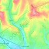 Топографическая карта Charlton Down, высота, рельеф