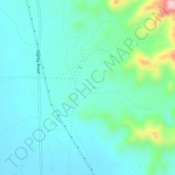 Топографическая карта Tumco, высота, рельеф