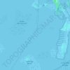 Топографическая карта Jamaica Bay, высота, рельеф