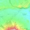 Топографическая карта Tepetitán, высота, рельеф