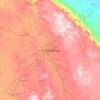 Топографическая карта Sumbawanga, высота, рельеф