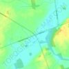 Топографическая карта Elginfield, высота, рельеф