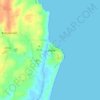 Топографическая карта Cahore, высота, рельеф