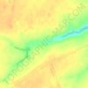 Топографическая карта Родничок, высота, рельеф