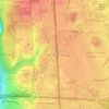 Топографическая карта Flint, высота, рельеф