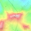 Топографическая карта Арагац, высота, рельеф