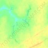 Топографическая карта Скворцовский, высота, рельеф