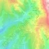 Топографическая карта Sardinat, высота, рельеф