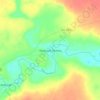 Топографическая карта Красный Уралец, высота, рельеф