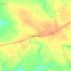 Топографическая карта Харьково, высота, рельеф