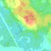 Топографическая карта Панино, высота, рельеф