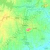 Топографическая карта Майсур, высота, рельеф