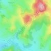 Топографическая карта Crot Manigot, высота, рельеф