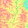 Топографическая карта Andranomiady, высота, рельеф