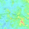 Топографическая карта Manarcadu, высота, рельеф