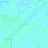 Топографическая карта Bandar Baru, высота, рельеф