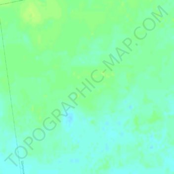Топографическая карта Солоревка, высота, рельеф