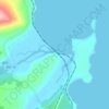 Топографическая карта Дюанка, высота, рельеф